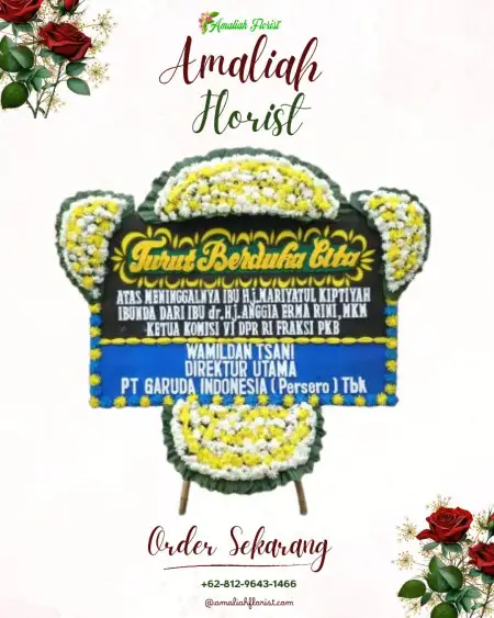 Papan Bunga Duka Bakti Jaya